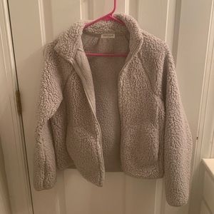 gray vestique comfy jacket